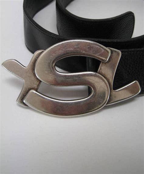 myer ysl belt|YSL buckle belt.